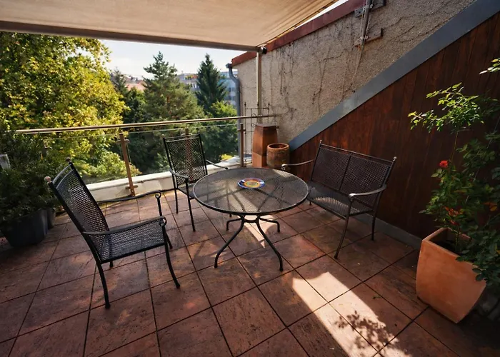 公寓 Romantisches Dach-loft Im Zentrum Mit Terasse I 100qm I Self Checkin *