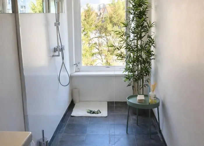 公寓 Romantisches Dach-loft Im Zentrum Mit Terasse I 100qm I Self Checkin