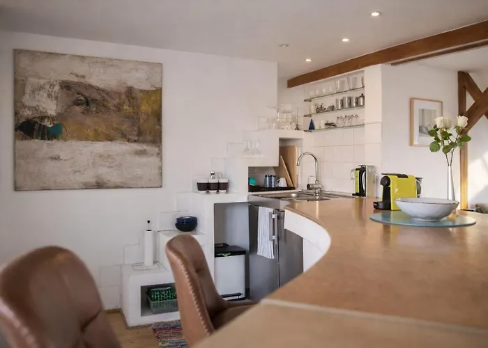 公寓 Romantisches Dach-loft Im Zentrum Mit Terasse I 100qm I Self Checkin