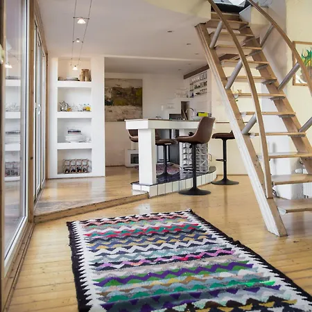 Daire Urban Attic Loft I Self Checkin *