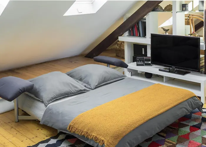 Romantisches Dach-loft Im Zentrum Mit Terasse I 100qm I Self Checkin Appartement Graz