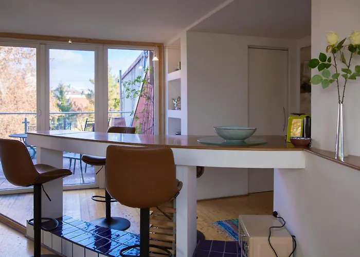 Romantisches Dach-Loft Im Zentrum Mit Terasse I 100Qm I Self Checkin *