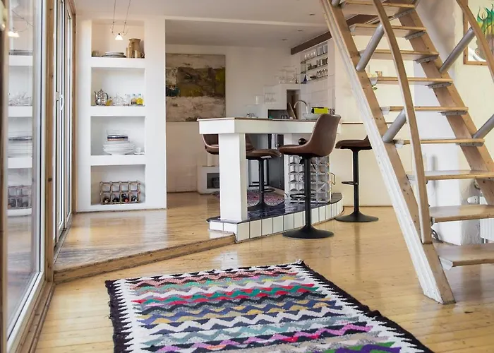 Appartement Romantisches Dach-loft Im Zentrum Mit Terasse I 100qm I Self Checkin *