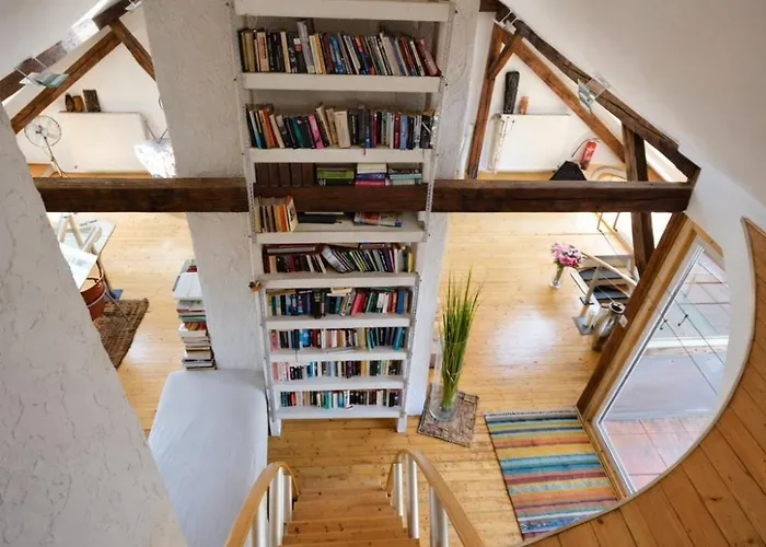 Romantisches Dach-Loft Im Zentrum Mit Terasse I 100Qm I Self Checkin *